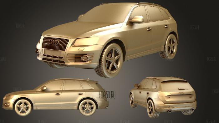 Audi Q5 2008 stl model for CNC